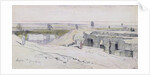 Abydus, 1pm, 12th January 1867 by Edward Lear