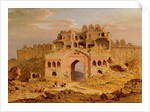Inside the Main Entrance of the Purana Qila, Delhi, 1823 by Robert Smith