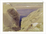 Wied Zurrik, Malta, 10 am, 11th March by Edward Lear