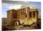 The Erechtheum, Athens, with Figures in the Foreground, 1821 by Charles Lock Eastlake