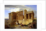 The Erechtheum, Athens, with Figures in the Foreground, 1821 by Charles Lock Eastlake