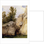 In the Forest of Fontainebleau, c.1825 by Richard Parkes Bonington