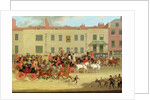 The North Country Mails at the Peacock, Islington, 1821 by James Pollard