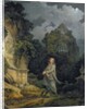 Visitor to a Moonlit Churchyard, 1790 by Philip James de Loutherbourg