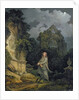 Visitor to a Moonlit Churchyard, 1790 by Philip James de Loutherbourg