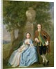Portrait of George and Margaret Rogers, c.1748-50 by Francis Hayman