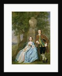 Portrait of George and Margaret Rogers, c.1748-50 by Francis Hayman