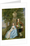 Portrait of George and Margaret Rogers, c.1748-50 by Francis Hayman