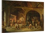 Interior of an Ironworks, 1850 by Godfrey Sykes