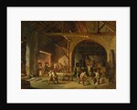 Interior of an Ironworks, 1850 by Godfrey Sykes