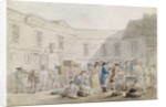 The Customs House at Boulogne by Thomas Rowlandson