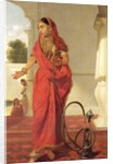 An Indian Dancing Girl with a Hookah, 1772 by Tilly Kettle