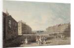 Queen Square, London, 1786 by Edward Dayes