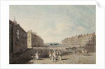 Queen Square, London, 1786 by Edward Dayes