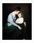 Ann Wilson with her Daughter, Sybill, c.1776-77 by George Romney
