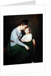 Ann Wilson with her Daughter, Sybill, c.1776-77 by George Romney
