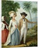 A Planter and his Wife, Attended by a Servant, c.1780 by Agostino Brunias