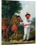 West Indian Man of Colour, Directing two Carib Women with a Child, c.1780 by Agostino Brunias