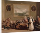 Rehearsal of an Opera, c.1709 by Marco Ricci