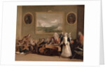 Rehearsal of an Opera, c.1709 by Marco Ricci
