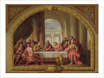 Sketch for 'The Last Supper', St. Mary's, Weymouth, formerly attributed to Antonio Verrio c.1719-20 by James Thornhill