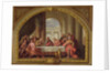Sketch for 'The Last Supper', St. Mary's, Weymouth, formerly attributed to Antonio Verrio c.1719-20 by James Thornhill