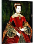 Portrait of a Woman, aged 16, previously identified as Mary Fitzalan, Duchess of Norfolk, 1565 by Hans Eworth or Ewoutsz
