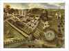 The House and Garden of Llanerch Hall, Denbighshire, c.1662-72 by English School