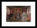 An Allegory of the Tudor Succession: The Family of Henry VIII, c.1589-95 by English School