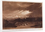 The Fifth Plaque of Egypt, engraved by Charles Turner 1808 by Joseph Mallord William (after) Turner