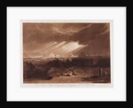 The Fifth Plaque of Egypt, engraved by Charles Turner 1808 by Joseph Mallord William (after) Turner