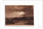 The Fifth Plaque of Egypt, engraved by Charles Turner 1808 by Joseph Mallord William (after) Turner