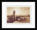 Windmill and Lock by Joseph Mallord William Turner