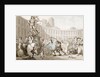 La Place des Victoires, Paris, c.1789 by Thomas Rowlandson