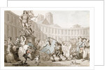 La Place des Victoires, Paris, c.1789 by Thomas Rowlandson