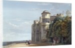 The North Terrace, Windsor Castle, looking East by Paul Sandby