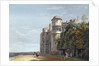 The North Terrace, Windsor Castle, looking East by Paul Sandby