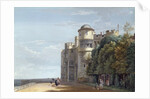 The North Terrace, Windsor Castle, looking East by Paul Sandby