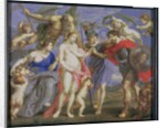 Mars Introduced by Minerva to Occasion, accompanied by Ceres, after a painting by Peter Paul Rubens by Bernard III Lens