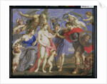 Mars Introduced by Minerva to Occasion, accompanied by Ceres, after a painting by Peter Paul Rubens by Bernard III Lens