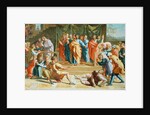 Death of Ananias, after a painting by Raphael 1740 by Joseph Goupy