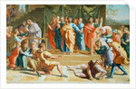 Death of Ananias, after a painting by Raphael 1740 by Joseph Goupy