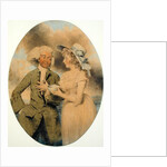 John Edwin and Mrs. Wells as Lingo and Cowslip in the 'Agreeable Surprise', 1787 by John Downman