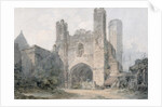 St. Augustine's Gate, Canterbury, c.1797 by Joseph Mallord William Turner