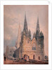 Lichfield Cathedral, Staffordshire, 1794 by Thomas Girtin