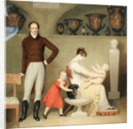 The Artist and his Family, 1813 by Adam Buck