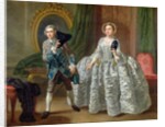 David Garrick and Mrs Pritchard in 'The Suspicious Husband' by Benjamin Hoadley 1747 by Francis Hayman