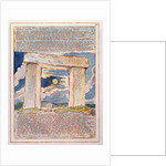 And this the Form of Mighty Hand... by William Blake