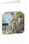 Lady Francis Scott and Lady Elliot, c.1770 by Paul Sandby