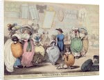 A Milliner's Shop, published in 1787 by Henry Kingsbury